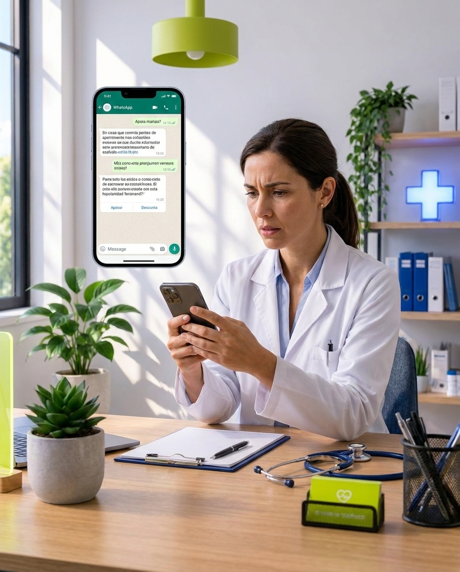 Clientes agendan 24/7: tu clínica vende más con Brote en WhatsApp